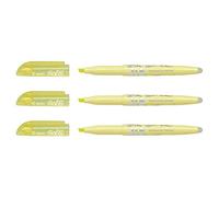 Surligneur pilot frixion light soft effacable pointe moyenne coloris jaune pastel
