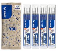 Pilot - Lot de 4 étuis de 3 recharges FriXion pour stylo effaçable. Compatibles FriXion Point et FriXion Point Clicker - Bleu - Pointe Fine 3131910582892