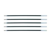 PILOT Lot de 5 Recharges stylo bille BP-S-F 2115 Pte Fine Noir