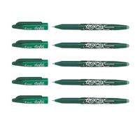 Pilot Lot De 5 Stylos Roller Frixion Ball 0,7 Vert
