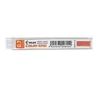 Pilot Lot de 6 mines pour porte-mine de couleur Eno H-197 0,7 mm - Mines orange Orange G