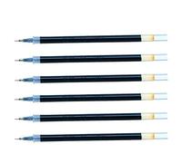 PILOT Lot de 6 Recharges BLS-GC4 pour Stylo à gel G-Tech C4 Pointe ultra Fine Bleu