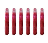 PILOT Lot de 6 Recharges pour Marqueur V BOARD MASTER S Rouge
