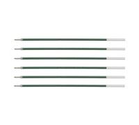 PILOT Lot de 6 Recharges Stylo Bille RFNS-GG Pointe Moyenne Vert