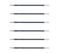PILOT Lot de 6 Recharges Stylo Bille RFNS-GG Pte Fine Bleu
