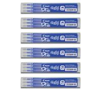 Pilot Lot De 6 Sets De 3 Recharges Frixion Ball Clicker (Bls-Fr5) Bleu