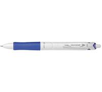 PILOT Lot de 6 Stylos bille rétractable Grip ACROBALL PURE WHITE 1.0 Trait 0,4 mm Bleu