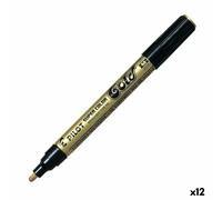 Pilot Super Color Marqueur indélébile pointe ogive or
