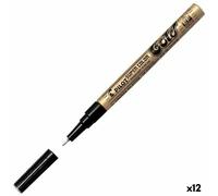Pilot Marqueur permanent Doré (12 Unités)