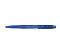 Pilot Medium Line Boîte de 12 stylos à bille Super Grip G Stick Bleu Pointe 1 mm