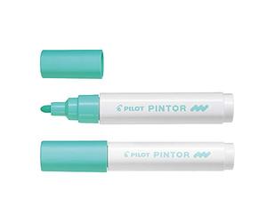Pilot MK Pintor 4902505542046 Marqueur à détrempe Tract Moyen 1,4 mm Couleur Vert Eau Multicolore