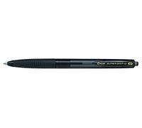 Stylo bille Pilot Supergrip G RT rétractable pointe 1 mm noir - écriture moyenne
