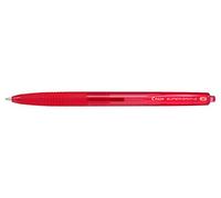 Pilot Pen – Stylo à bille rétractable SUPER GRIP G – Pointe moyenne – Rouge