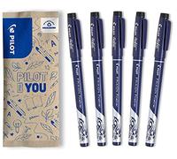 PILOT - Pack of 5 FriXion Fineliner - Erasable fiber tip Fineliner - Medium - Black