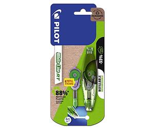 Pilot Pen 8088BCR Whiteline RT Recharge avec recharge, 6 m x 4 mm, rouleau correcteur avec ruban correcteur