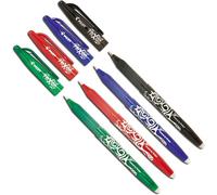 Pilot Pen Frixion Erasable Rollerball Pen - Assorted Colours (Pack Of 4)