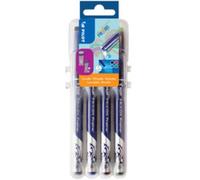 Pilot Pilot Stylo Feutre Fineliner Frixion Evolutive Set, Étui 4 Noir Noir Noir