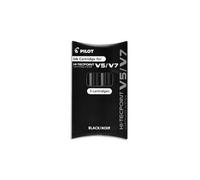 Pilot Pen – Recharges pour cartouches V5/V7 – Encre noire – Pack de 3