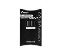 Pilot Pochette De 3 Recharges Pour V5/V7 Begreen Encre Noire