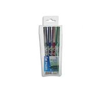 Pilot Pochette De 4 Stylos Feutre Pointe Tubulaire 0,7 Mm Encre Liquide 4 Couleurs Hi-Tecpoint Bx-V7