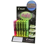 Pilot Présentoir De 36 Surligneurs Frixion Light 24 Jaune, 6 Vert, 6 Rose