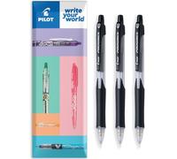 Pilot Progrex BeGreen Lot de 3 porte-mines recyclés 71 % recyclés Noir Pointe de 0,5 mm
