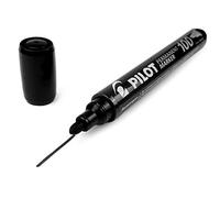 Pilot Sca-100 Bullet point marqueur permanent - Pointe 4.0 Mm-4.5 mm fine - Noir - Single Pen
