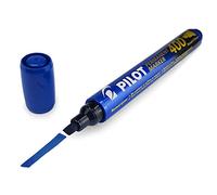 Pilot Sca-400 Chisel Tip marqueur permanent - 1.5 Mm-4.0 mm Pointe - Bleu - Simple stylet