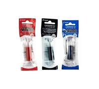 Pilot Set De 3 Recharges Vboard Master Bleu Noir Et Rouge