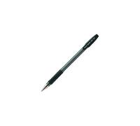 Pilot - Stylo À Bille Bps-Gp-Xb - Pointe Extra-Large - Corps Cristal Avec Grip Antidérapant + Capuchon - Encre Noire