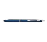 PILOT Stylo bille Acro 1000 Bleu Marine pointe moyenne encre grasse séchage rapide rétractable rechargeable coffret cadeau Bleu Marine G