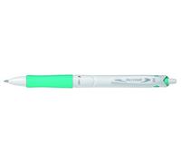 Pilot Stylo bille Acroball Pure White BeGreen Grip rétractable Pointe moyenne Vert