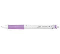 PILOT Stylo bille rétractable Grip ACROBALL PURE WHITE 1.0 Trait 0,4 mm Violet