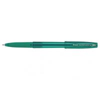 Stylo-bille pilot super grip g cap pointe extra large coloris vert