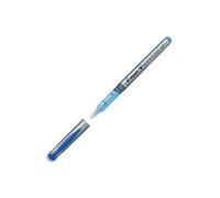 Pilot Stylo Feutre Pointe Ultra-Fine Baguée Métal Encre Liquide Bleue Corps Plastique V-Razor Point