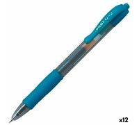 Stylo gel Pilot G-2 07 0,4 mm (12 pièces)