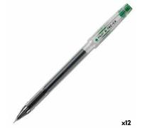 Pilot Lot De 12 Stylos Roller G-Tec C4 0,4 Mm Vert