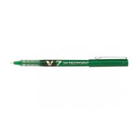 Pilot Pen – Stylo roller Hi-Tecpoint V7 – pointe moyenne 0,7 mm – encre liquide – vert