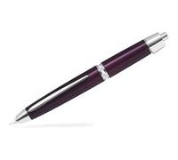 PILOT Stylo plume Capless LS rétractable mauve, plume moyenne, mécanisme silencieux, coffret luxe avec étui cuir et encrier Iroshizuku Mauve FW