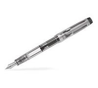 PILOT stylo plume Heritage 92 transparent plume large or 14 carats rhodiée remplissage piston coffret luxe Transparent