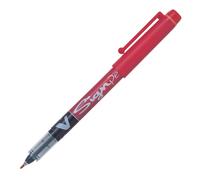 Pilot Stylo Plume V Sign 2,0mm Encre Liquide Pointe Fibre Gras - 6 Couleurs