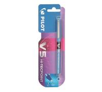 Pilot V5 Stylo roller Hi-Tecpoint Rapid Dry Fine 0,5 Bleu