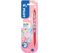 Pilot Stylo Roller Frixion Ball Clicker 07 Fancy Winter Corail Écriture Bleue