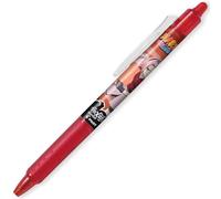 PILOT Stylo roller Frixion Clicker effaçable et rétractable Naruto Shippuden Rouge Sakura