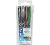 PILOT Stylo roller V Ball VB 7, étui de 4,couleurs assorties G
