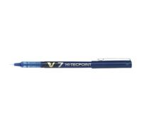 Pilot Pen - Stylo roller Hi-Tecpoint V7 - pointe moyenne 0,7 mm - bleu