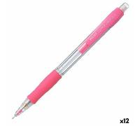 Porte-mines - PILOT - Supergrip - Set de 12 - Couleur rose - Haute qualité - Gomme intégrée
