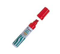 Marqueur indélébile Jumbo 3,0-10mm pointe biseautée rouge boîte de 12 pièces