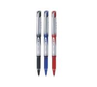 Pilot V-Ball Grip 07 Blister de 3 Rollers Encre Liquide Pointe Moyenne Rouge