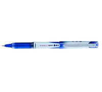 Pilot V-Ball Grip Lot de 12 Stylo roller Pointe métal 0,5 mm Encre liquide Bleue + grip confort